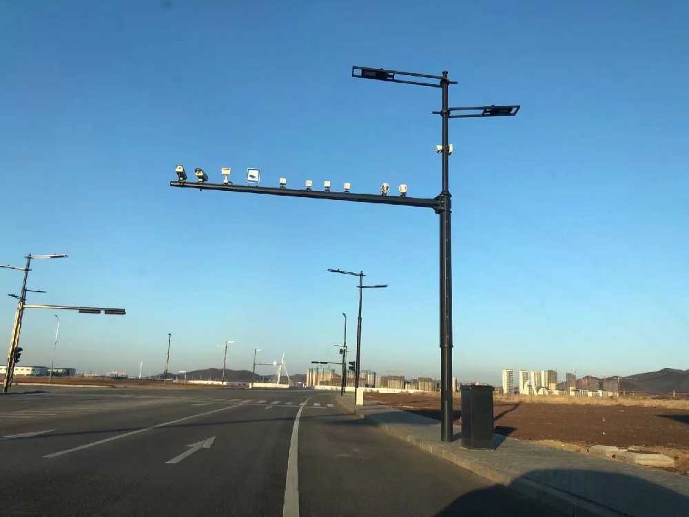 绥芬河市黑龙江佳木斯综合路灯杆项目