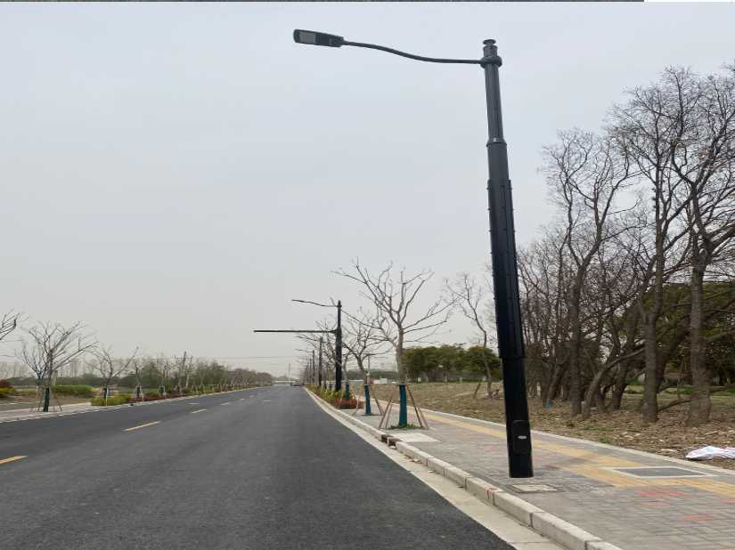 绥芬河市上海综合杆 太阳能路灯工程